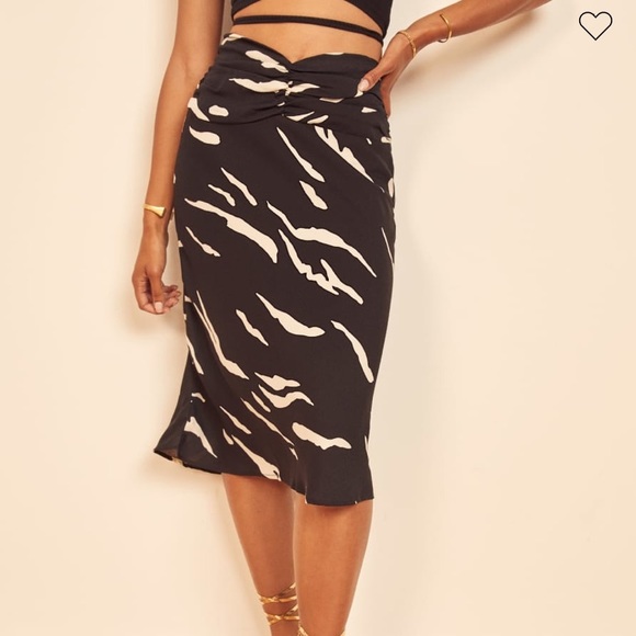 reformation matilda skirt